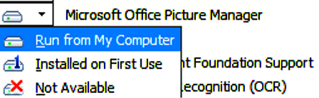 Pilih Microsoft Office Picture Manager saja