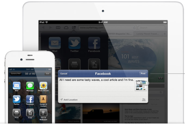 iOS 6 preview FB iOS 6 preview FB