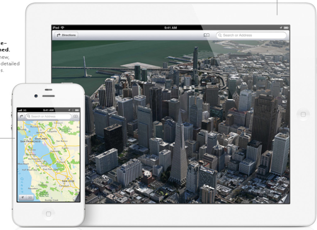 iOS 6 preview maps iOS 6 preview maps