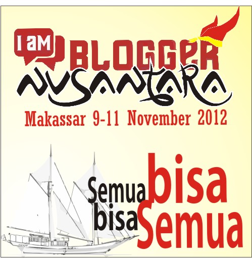 Blogger Nusantara 2012 Makassar, Bisa Tonji! 